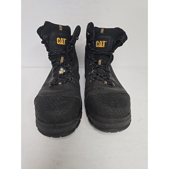 Caterpillar Men's Accomplice WP Steel Toe CSA Work Boots P725173 Black Size 11W - Picture 5 of 8